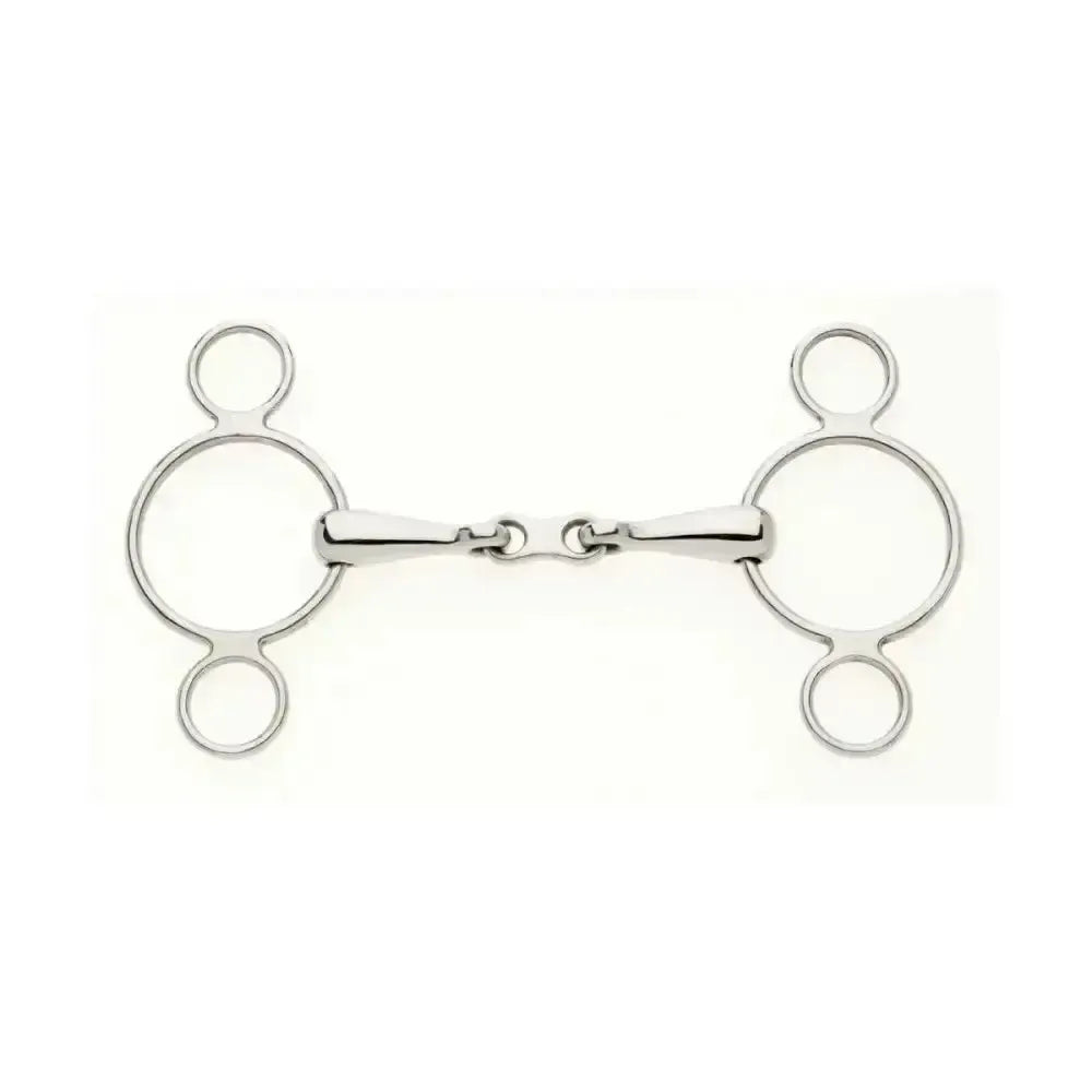 Lorina Continental 2 Ring French Link 4.5" Horse Bits