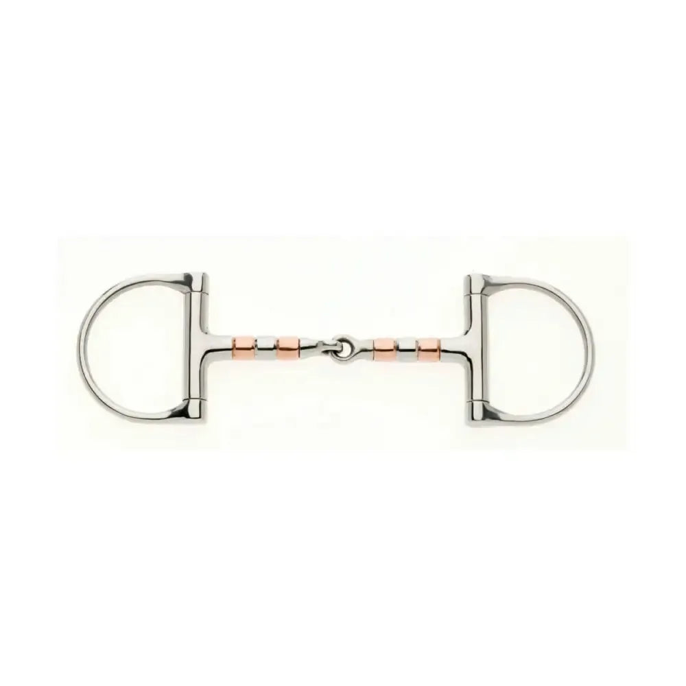 Lorina Copper Roller D Ring Snaffle 5" Horse Bits