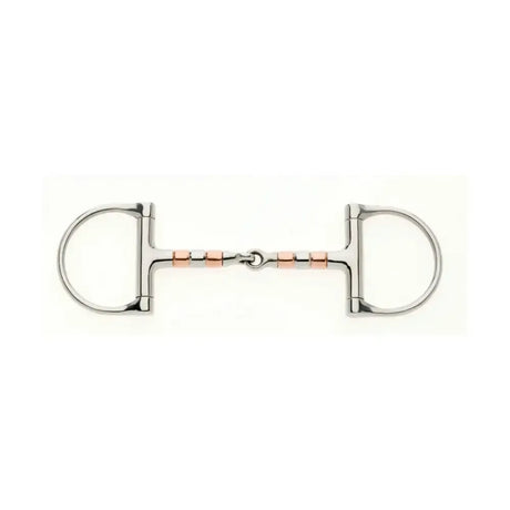 Lorina Copper Roller D Ring Snaffle 5" Horse Bits