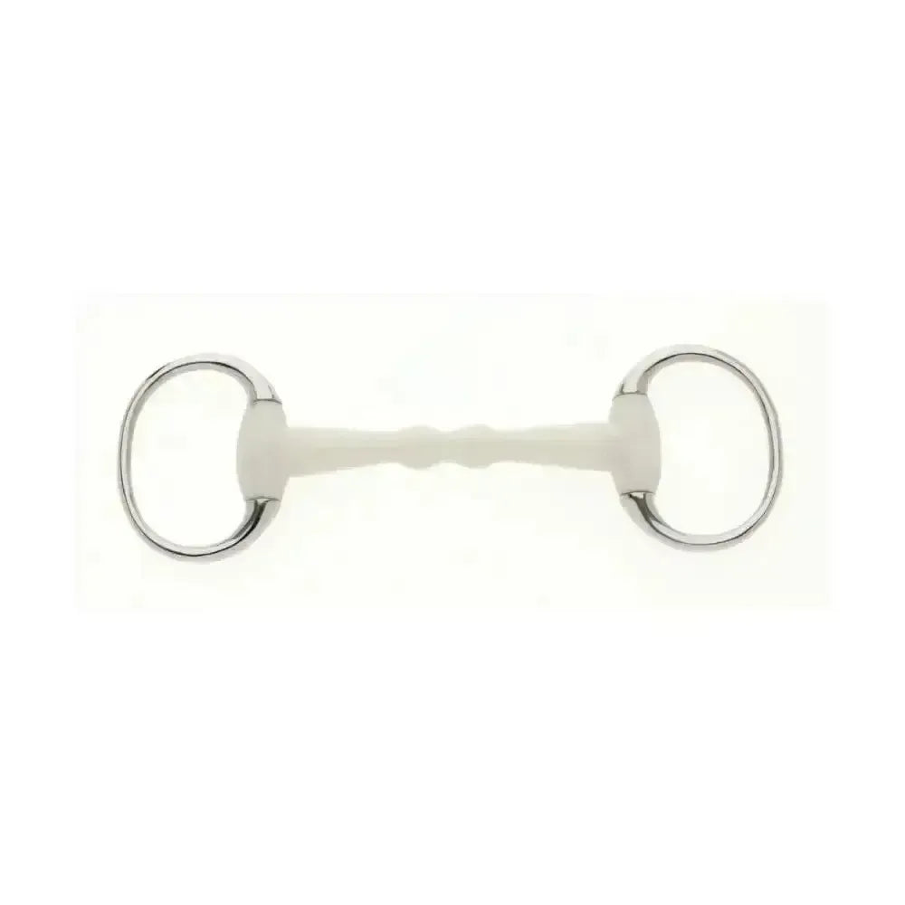 Lorina Flexi Eggbutt Mullen Mouth Snaffle 4.5" Horse Bits