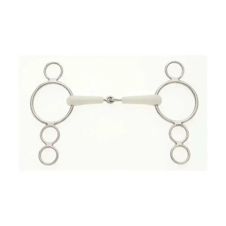 Lorina Flexi Jointed Continental 3 Ring 5" Horse Bits