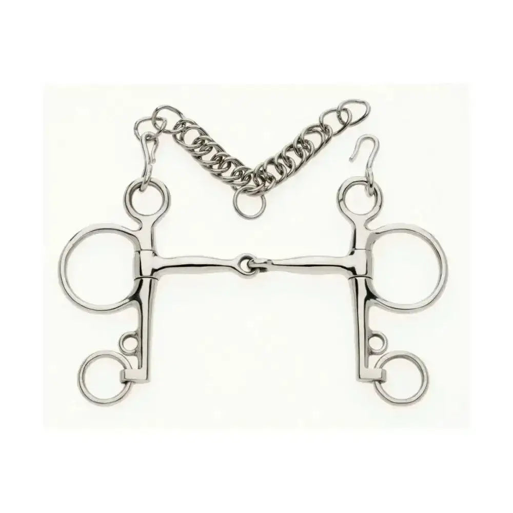 Lorina Jointed Pelham 4.5" Horse Bits