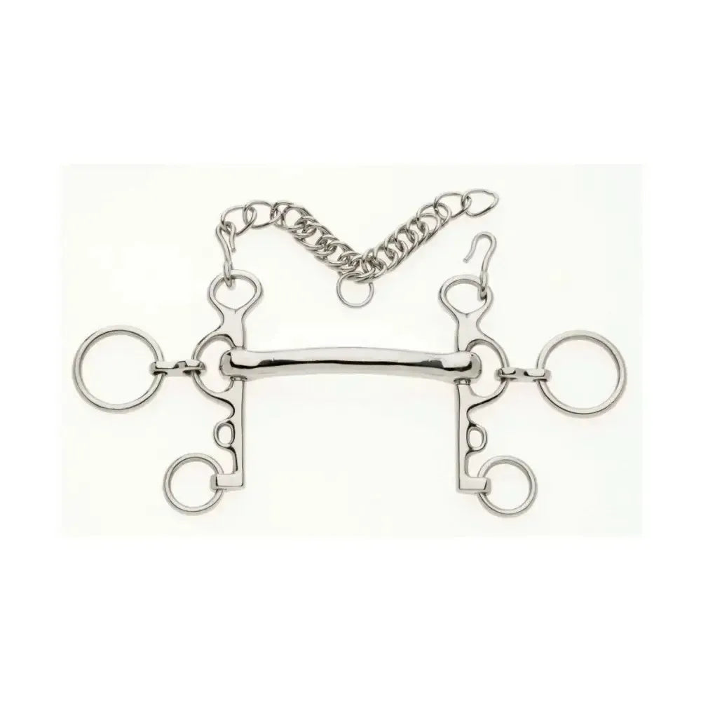 Lorina Mullen Mouth Rugby Pelham 5" Horse Bits