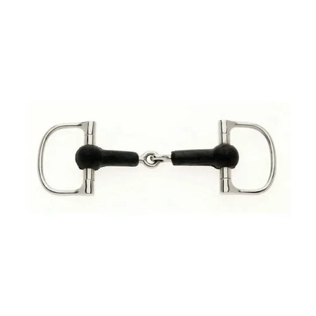 Lorina Rubber D Ring Snaffle 5" Horse Bits
