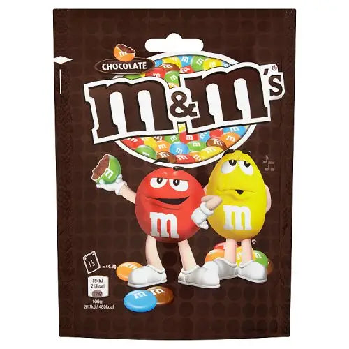 M & M Chocolate Pouch Sweets