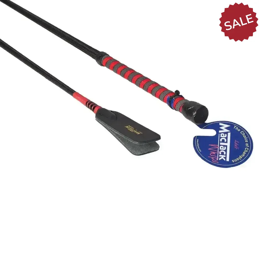 Mactack Riding Whip & No31 N/H Keeper S55/W 26" Black/Blue Riding Whips