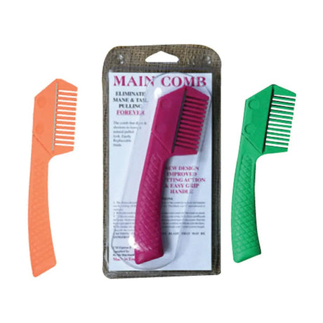 Main Comb Mane and Tail Thinners For Horses Horse Clipping & Trimming Pink Barnstaple Equestrian Supplies