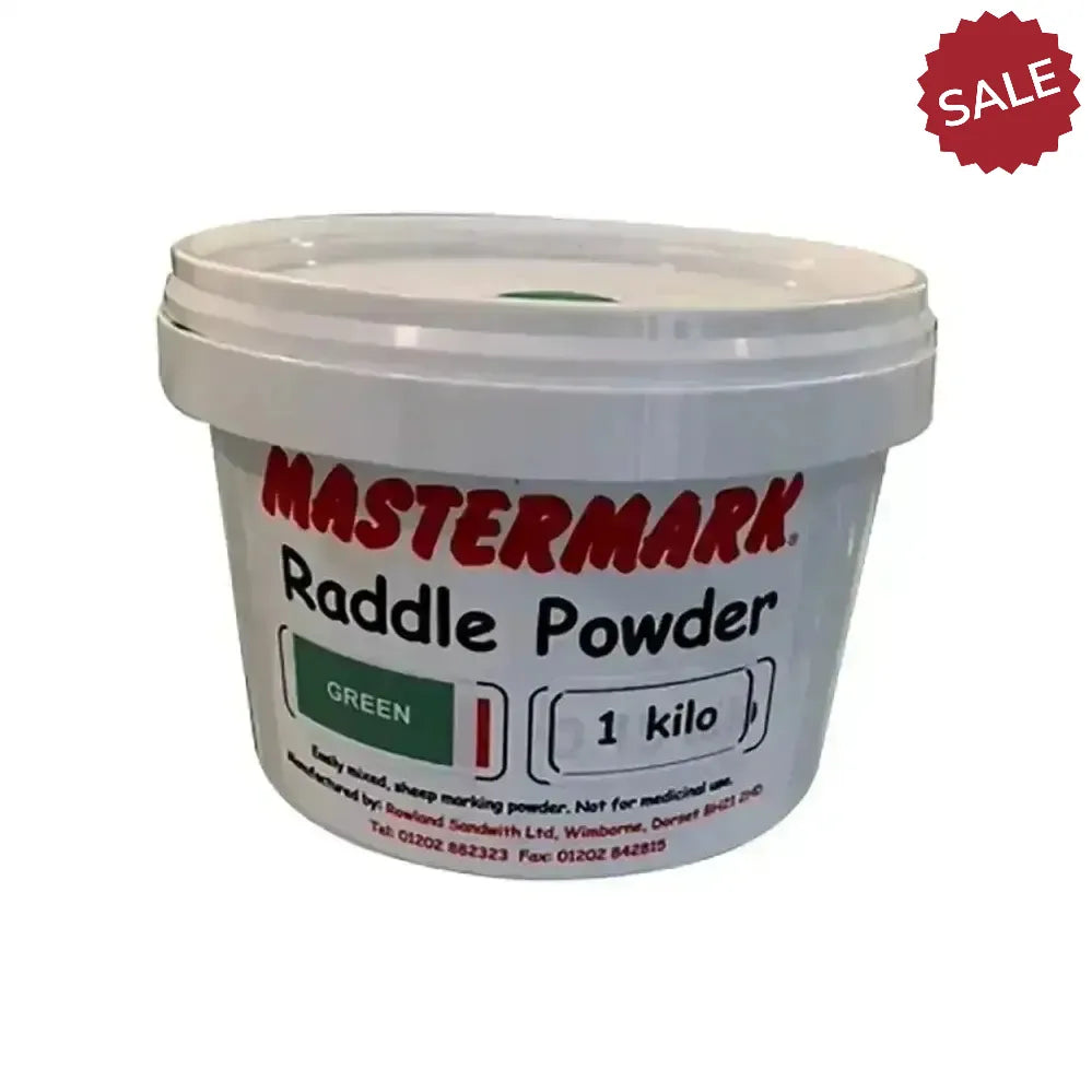 Mastermark Raddle Powder 1kg Black Smallholder