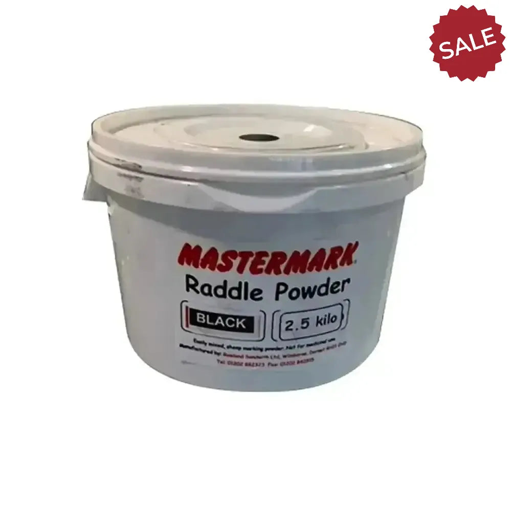 Mastermark Raddle Powder 1kg Black Smallholder