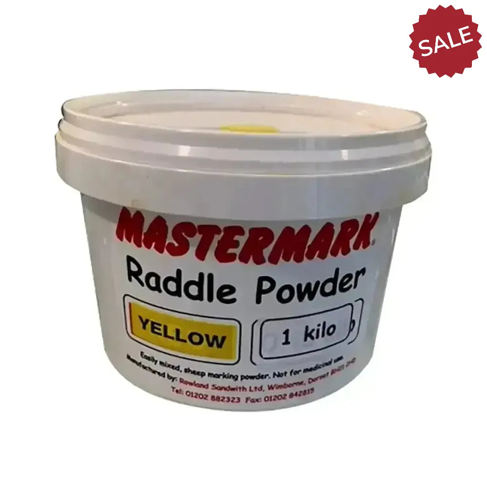 Mastermark Raddle Powder 1kg Black Smallholder