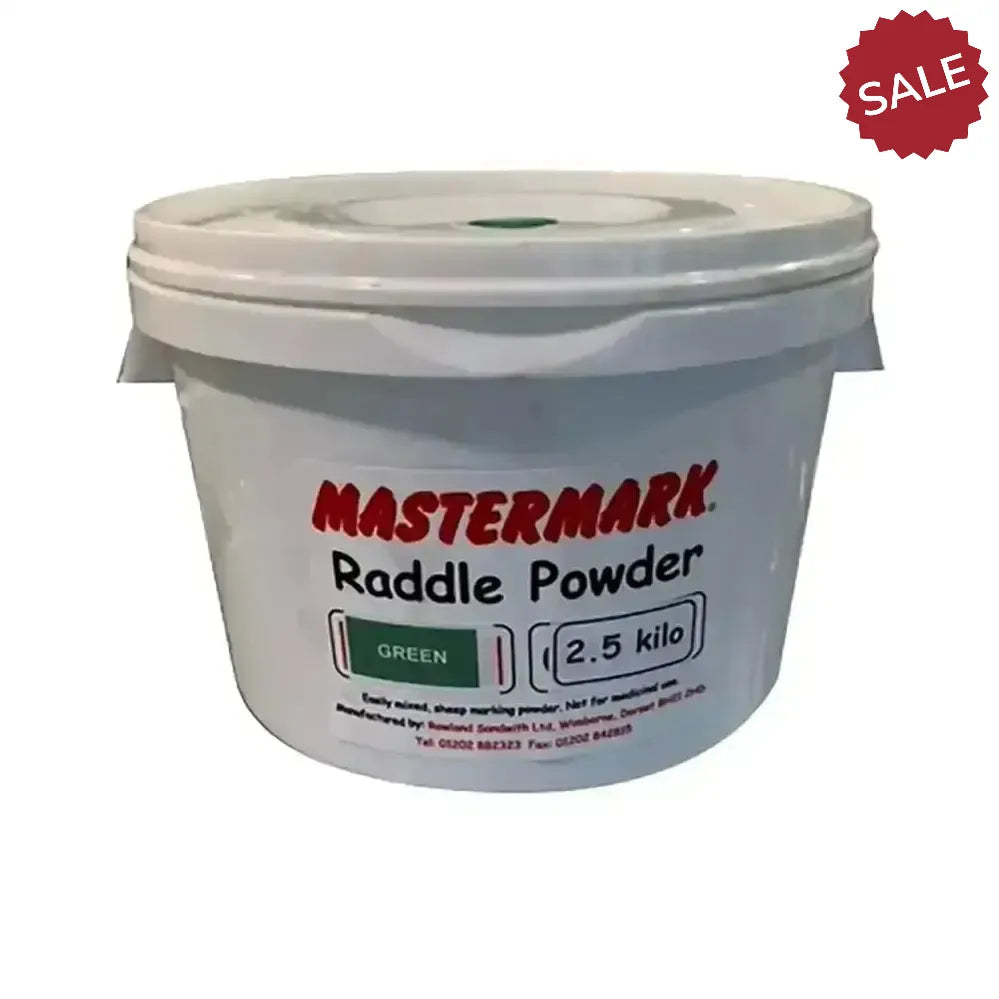 Mastermark Raddle Powder 1kg Black Smallholder