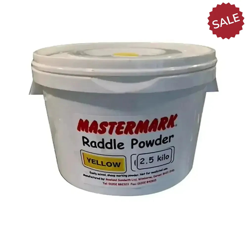 Mastermark Raddle Powder 1kg Black Smallholder