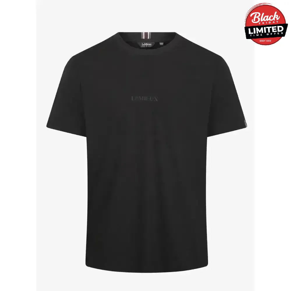 Mens LeMieux T-Shirt Black X Small Polo Shirts & T Shirts