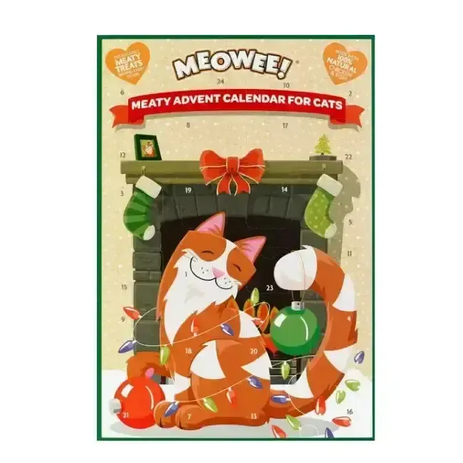 Meowee! Meaty Cat Advent Calendar 36g Cat Treats