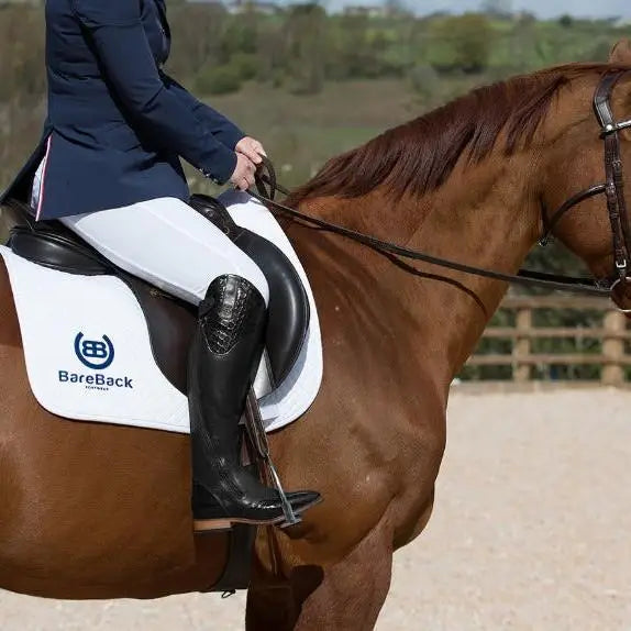 Bareback Footwear Milan Long Dress Riding Boots - Black EU 36 - UK 3 Clearance