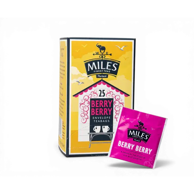 Miles Tea & Coffee Berry Berry Envelope Teabags