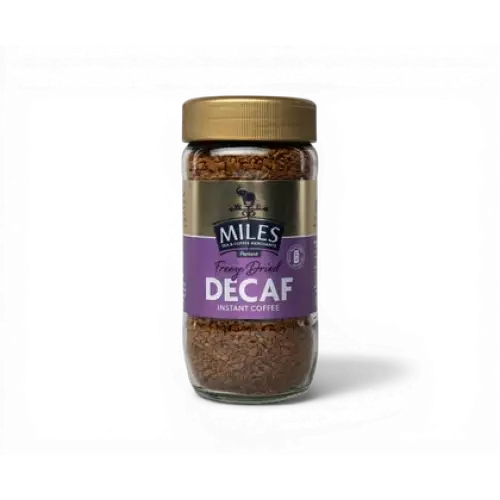 Miles Tea & Coffee Freeze Dried Instant Decaf Coffee