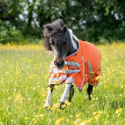 Swish MINI 50g Turnout Rug - Orange 3'3 Turnout Rugs