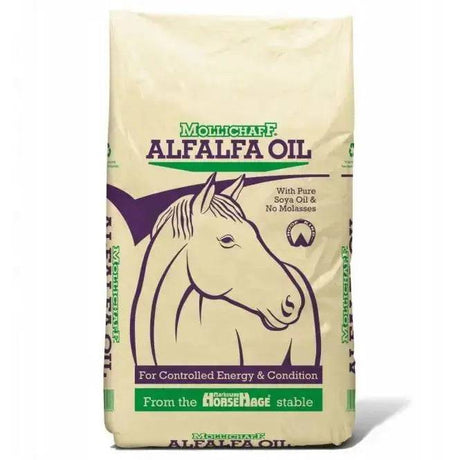MolliChaff Alfalfa Oil Horse Feed Mollichaff Horse Feeds Barnstaple Equestrian Supplies