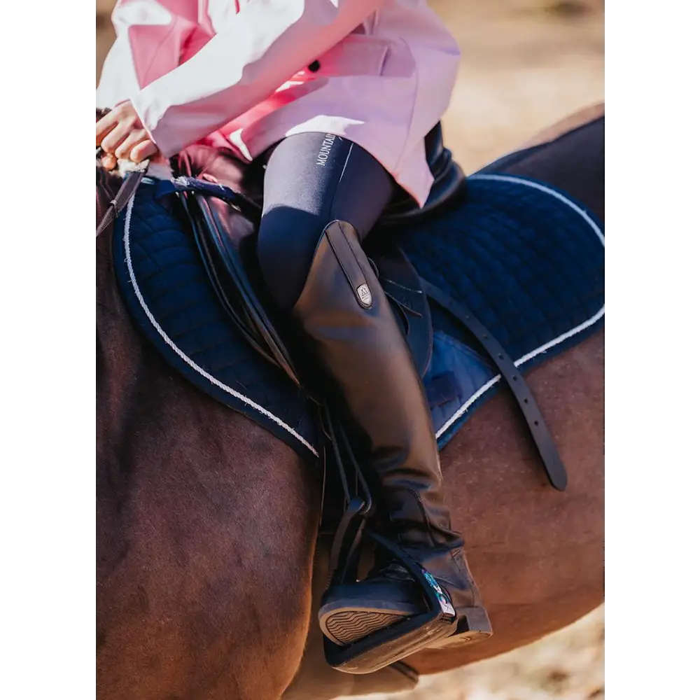 Mountain Horse Veganza Junior Tall Riding Boot Black 39 Wide Long Riding Boots