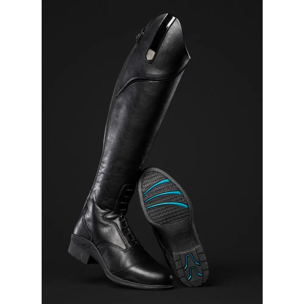 Mountain Horse Veganza Tall Riding Boot Black 37 - 4 Regular Short Long Riding Boots