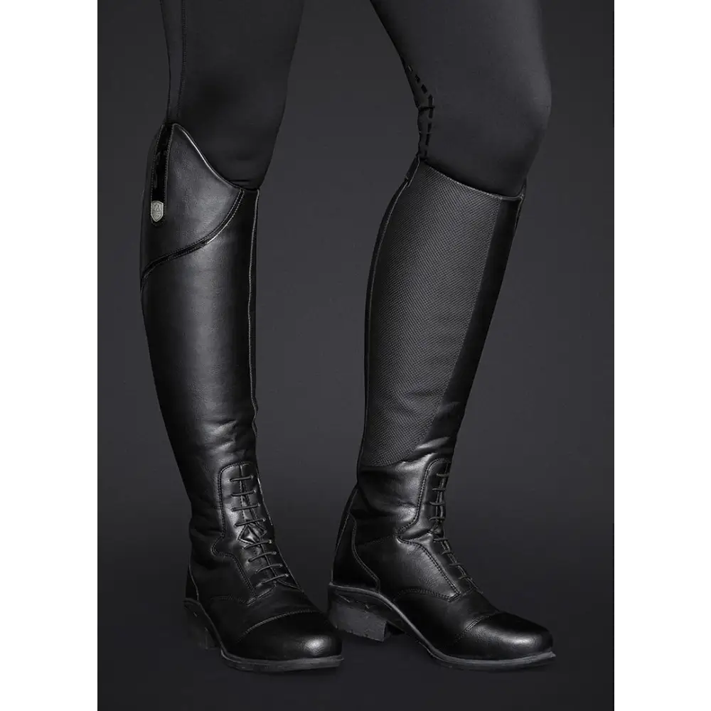 Mountain Horse Veganza Tall Riding Boot Black 37 - 4 Regular Short Long Riding Boots