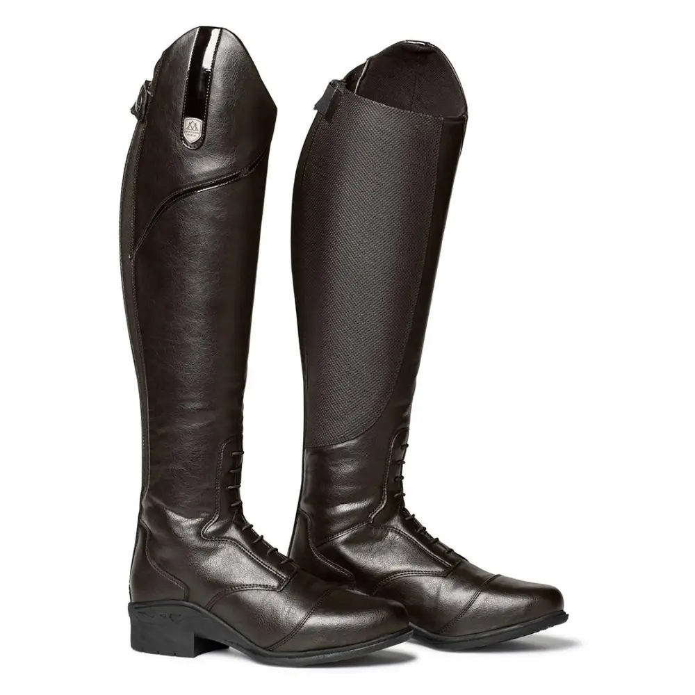 Mountain Horse Veganza Tall Riding Boot Black 37 - 4 Regular Short Long Riding Boots