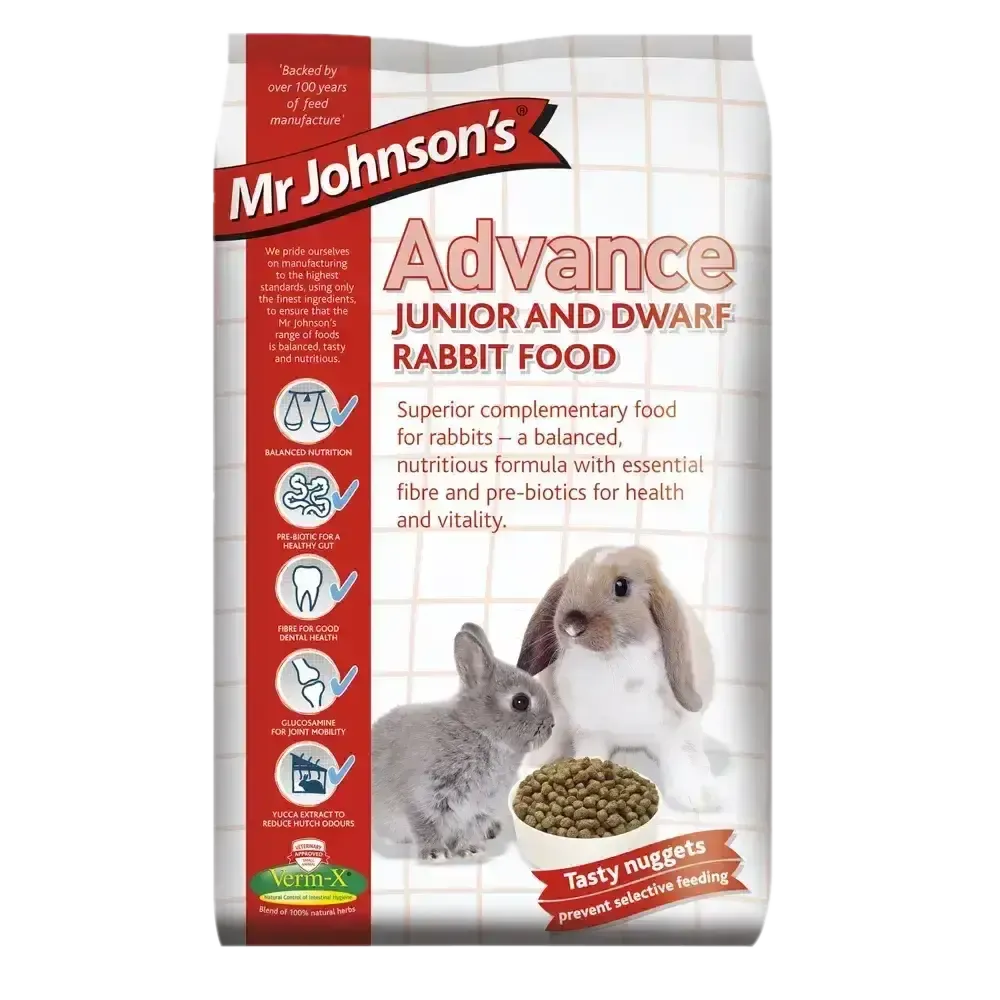 Mr Johnsons Advance Junior & Dwarf Rabbit 1.5 kg Rabbit Food