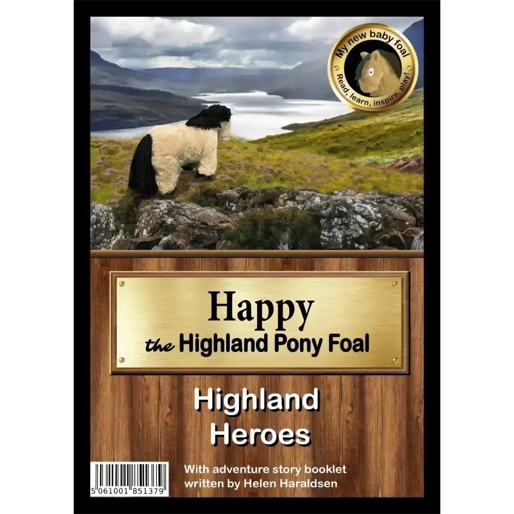 My New Baby Foal Collection Happy Highland Pony Foal By Crafty Ponies Toy Pony