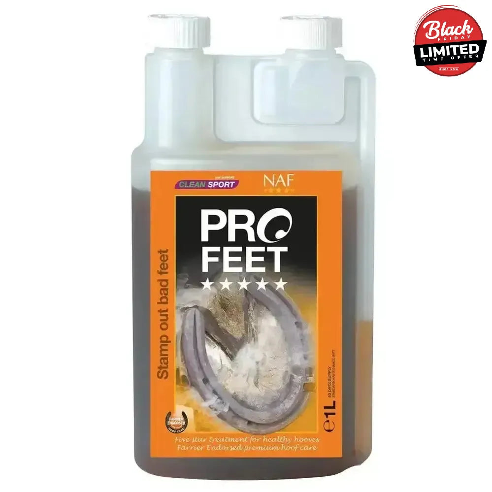NAF Five Star Profeet Liquid 1 Litre Horse Hoof Supplements