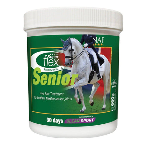 NAF Superflex Senior Horse Supplements 660G Barnstaple Equestrian Supplies