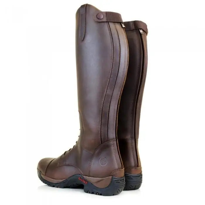 Bareback Footwear Nebraska Wool-lined Long Riding Field Boots - Brown EU 36 - UK 3 Long Boots