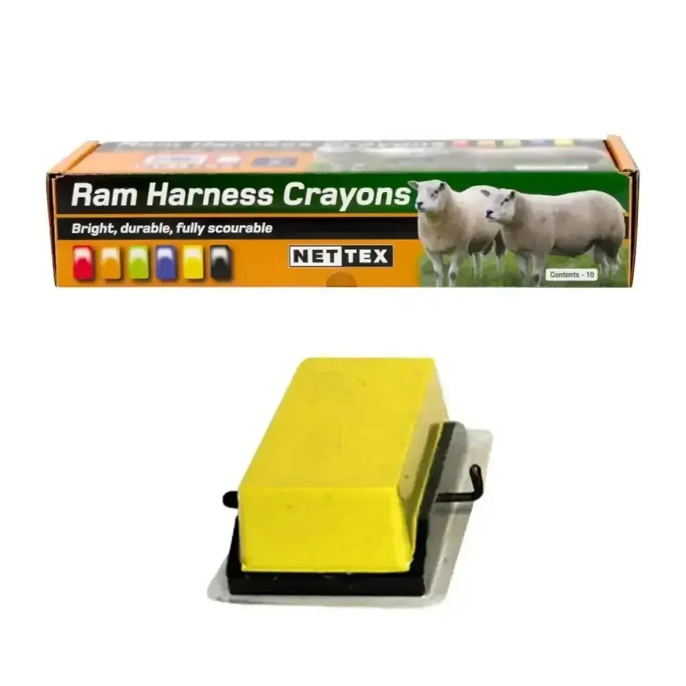 Nettex Agri All Weather Crayons 10 Pack Black Smallholder