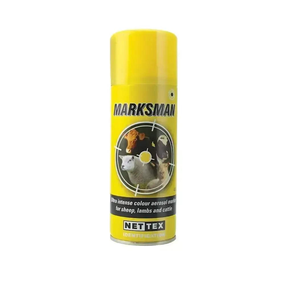 Nettex Agri Marksman 400 ml x 12 Pack Black Smallholder