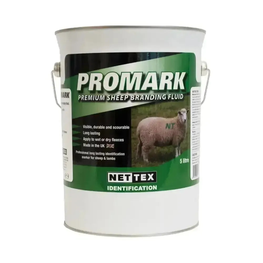 Nettex Agri Promark Branding Fluid 5 Litre Black Smallholder