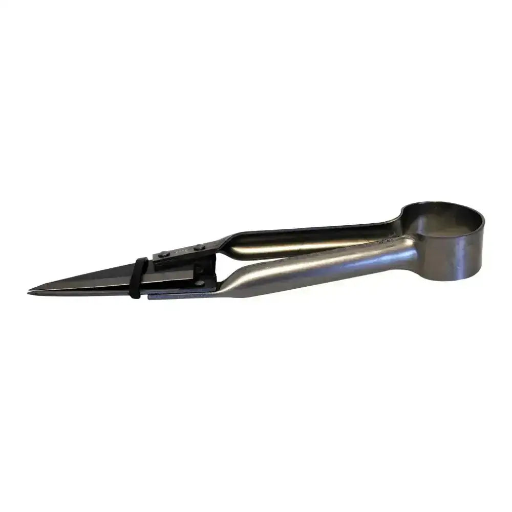 Metal garden pruning shears with polished metal finish and ergonomic handles for nettex agri sheep shears dagging use