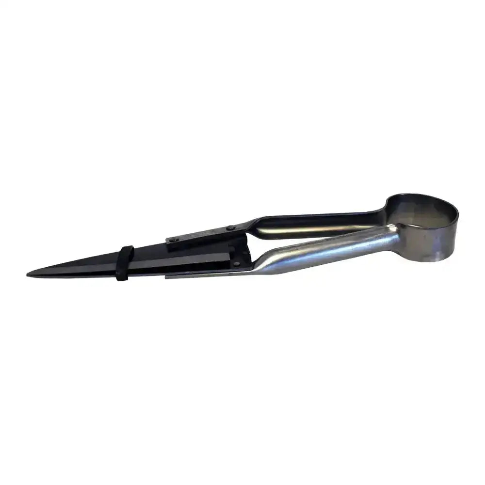 Black and silver metal nettex agri sheep shears with sleek ergonomic design for perfectly designed dagging use
