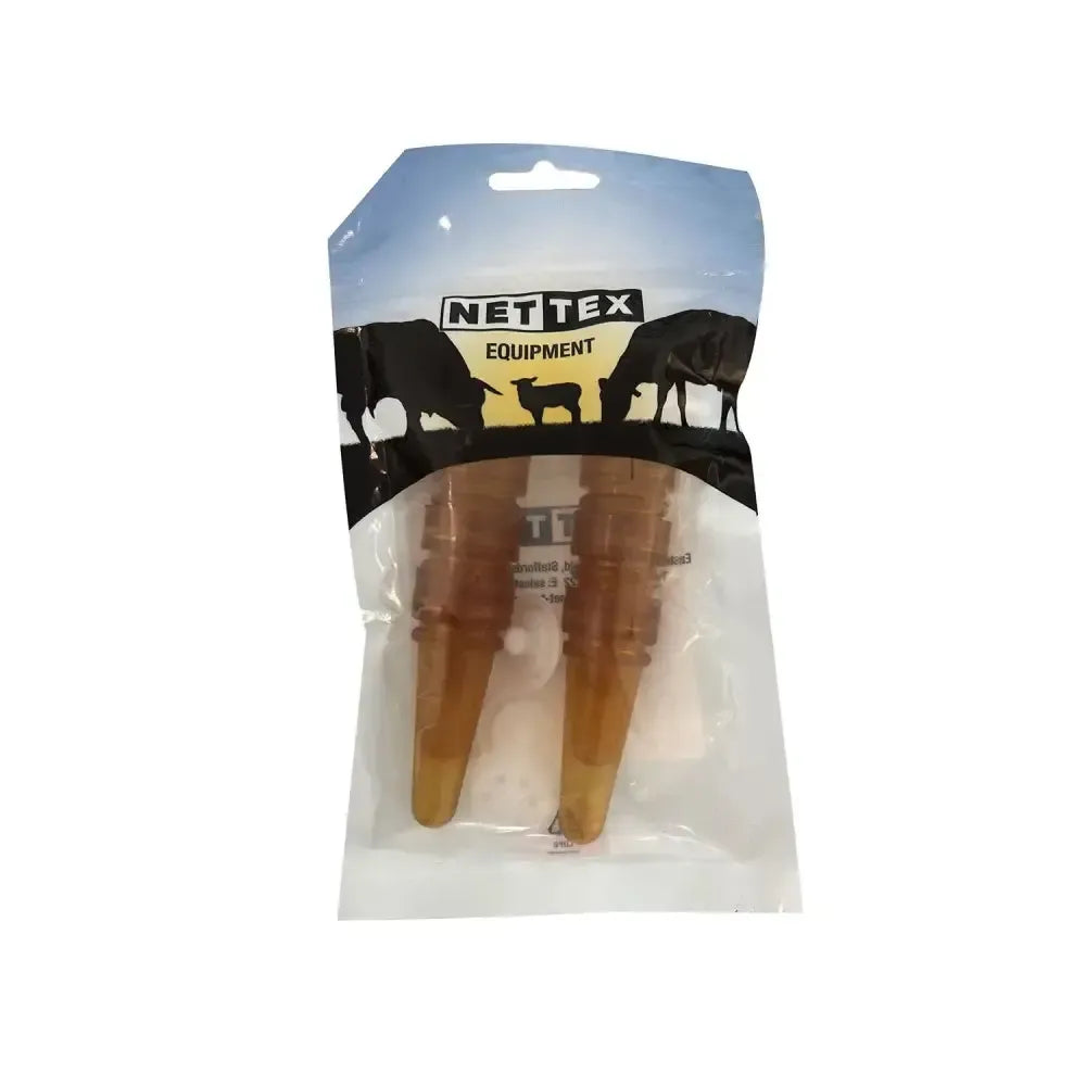 Nettex Agri Spare 6 Teat & Valve Assembly For Feeder Bucket Smallholder