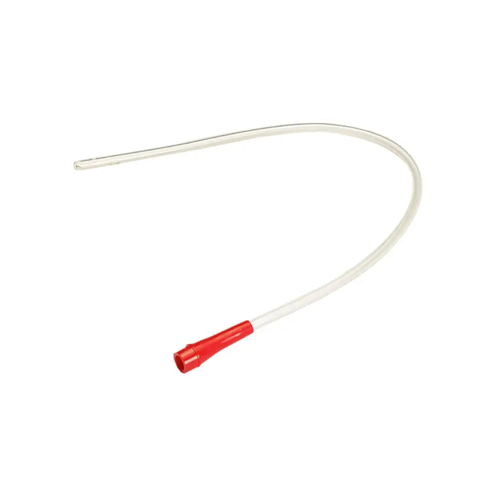 Clear plastic catheter with red connector for netteks agri spare plastic tube with close end use
