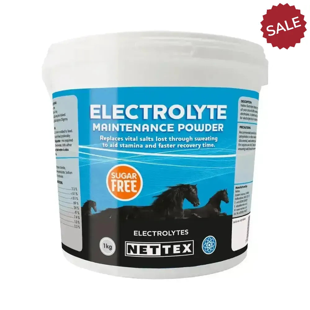 Nettex Equine Electrolyte Maintenance Powder 1kg Horse Electrolytes