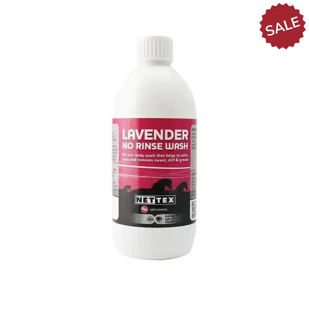 Nettex Equine Lavender No Rinse Wash 500 ml x 2 Pack Horse Washes