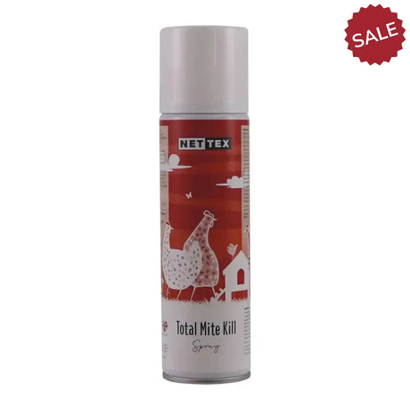 Nettex Poultry Total Mite Kill Spray 250 ml x 6 Pack Poultry