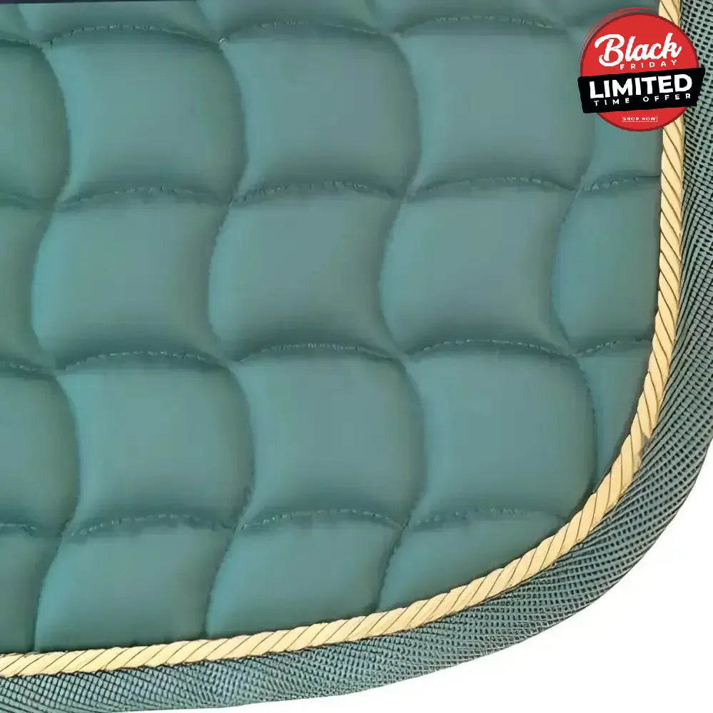 NEW GALLOP Quilted Close Contact GP Pad Black Pony/Cob Saddle Pads