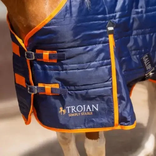 New Gallop Trojan 100g Stable Rug Navy 5'6" Stable Rugs