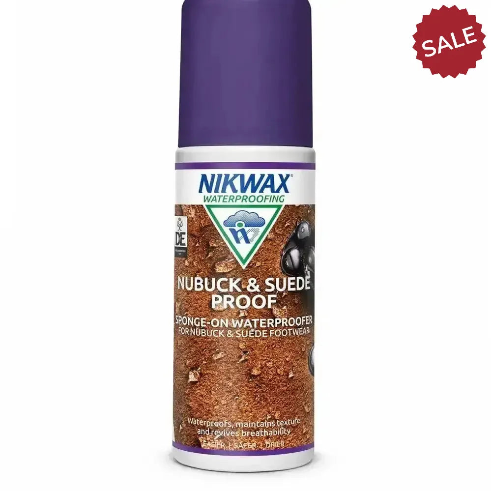 Nikwax Nubuck & Suede Proof Spray 125ml Footwear Accessories