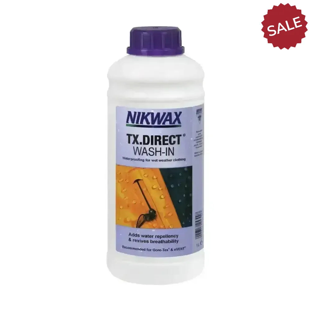 Nikwax TX.Direct Wash In Waterproofer 1 Litre Clothing Accessories