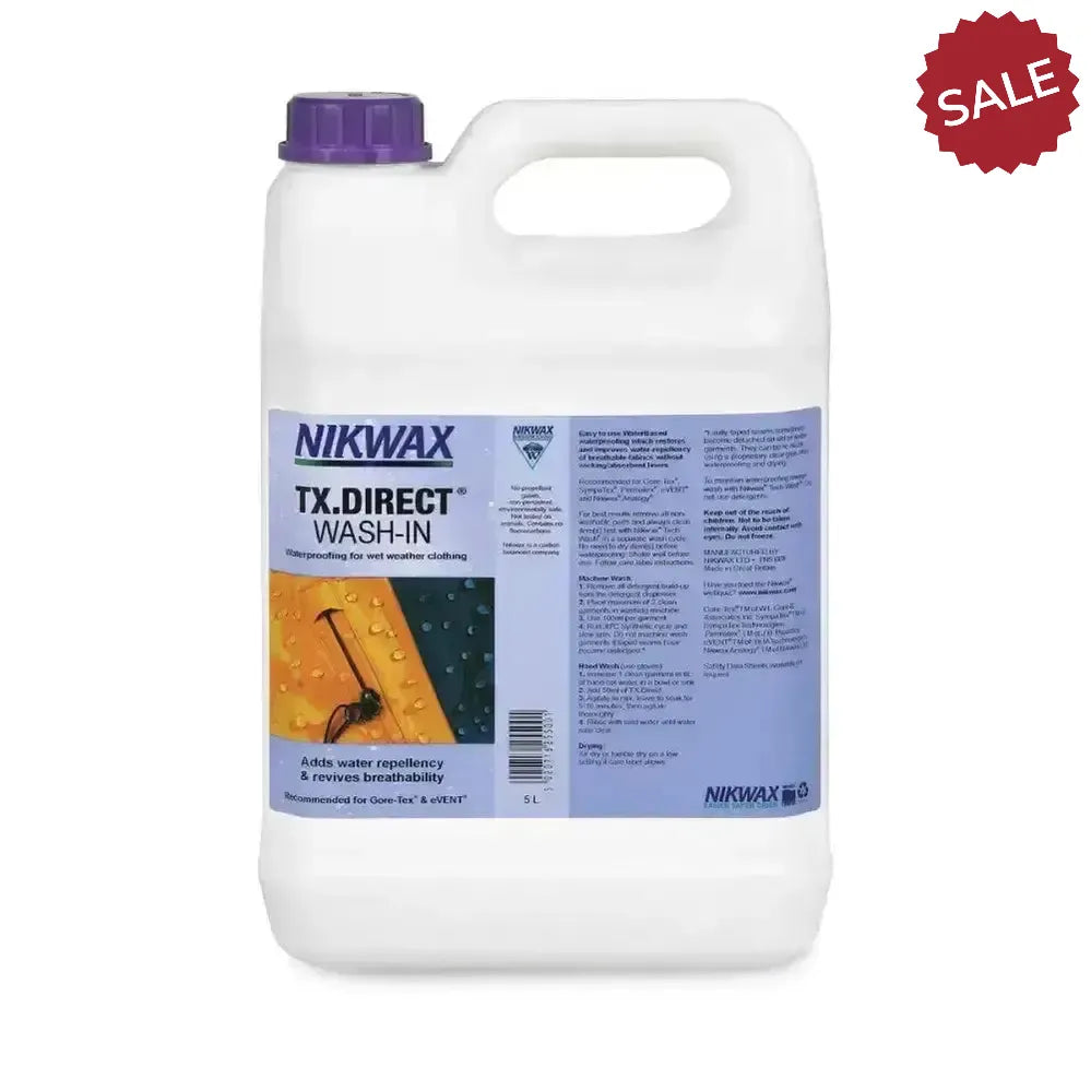 Nikwax TX.Direct Wash In Waterproofer 5 Litre Clothing Accessories