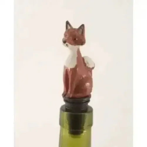Novelty Wine Stoppers Fox Bottle Saver Gifts