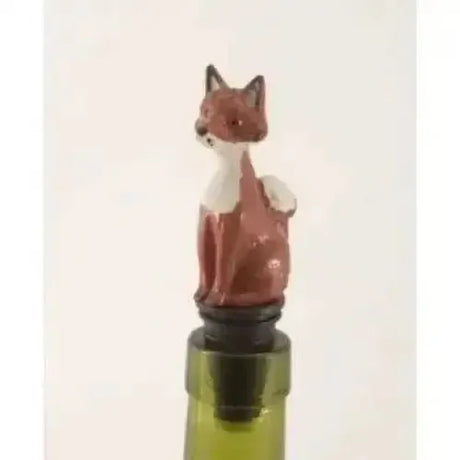 Novelty Wine Stoppers Fox Bottle Saver Gifts