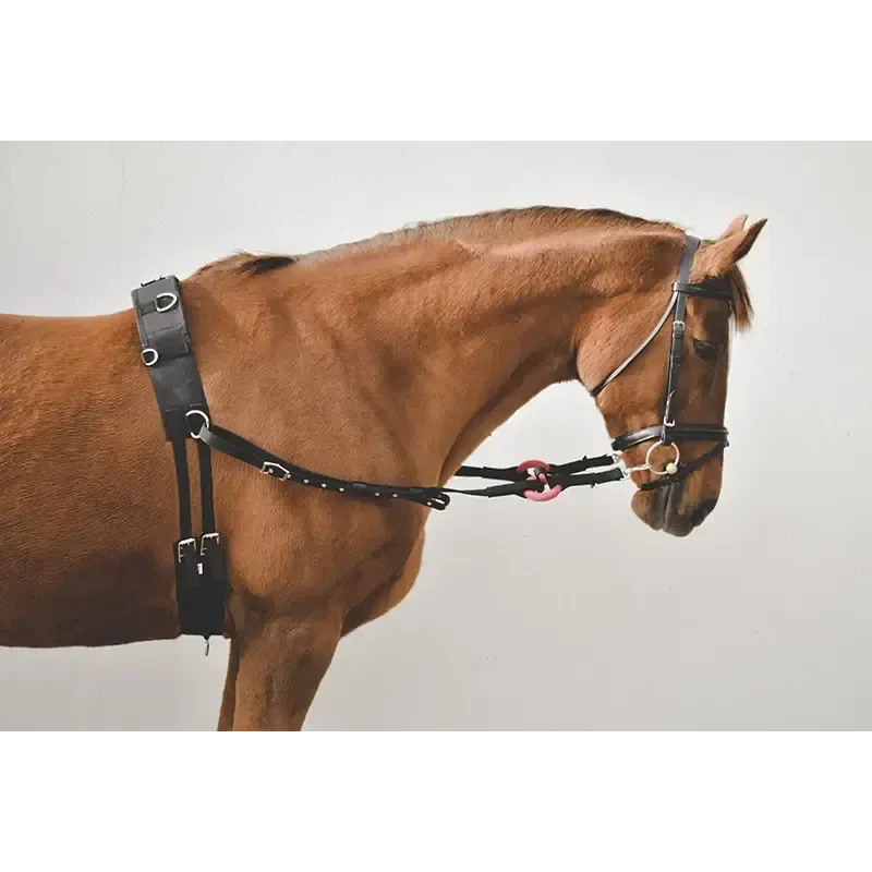 Nylon Side Reins Black Pony Side Reins